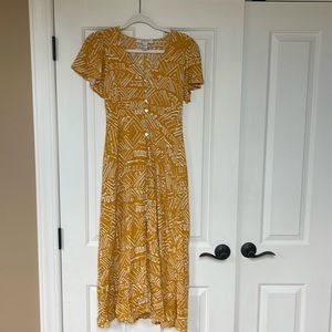 Forever 21 boho midi dress